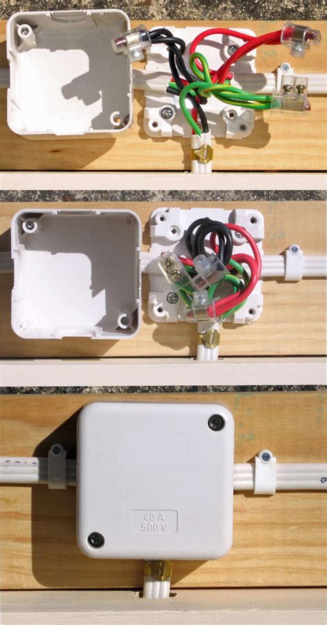 can you have a junction box in the wall|surface mounted electrical junction box.